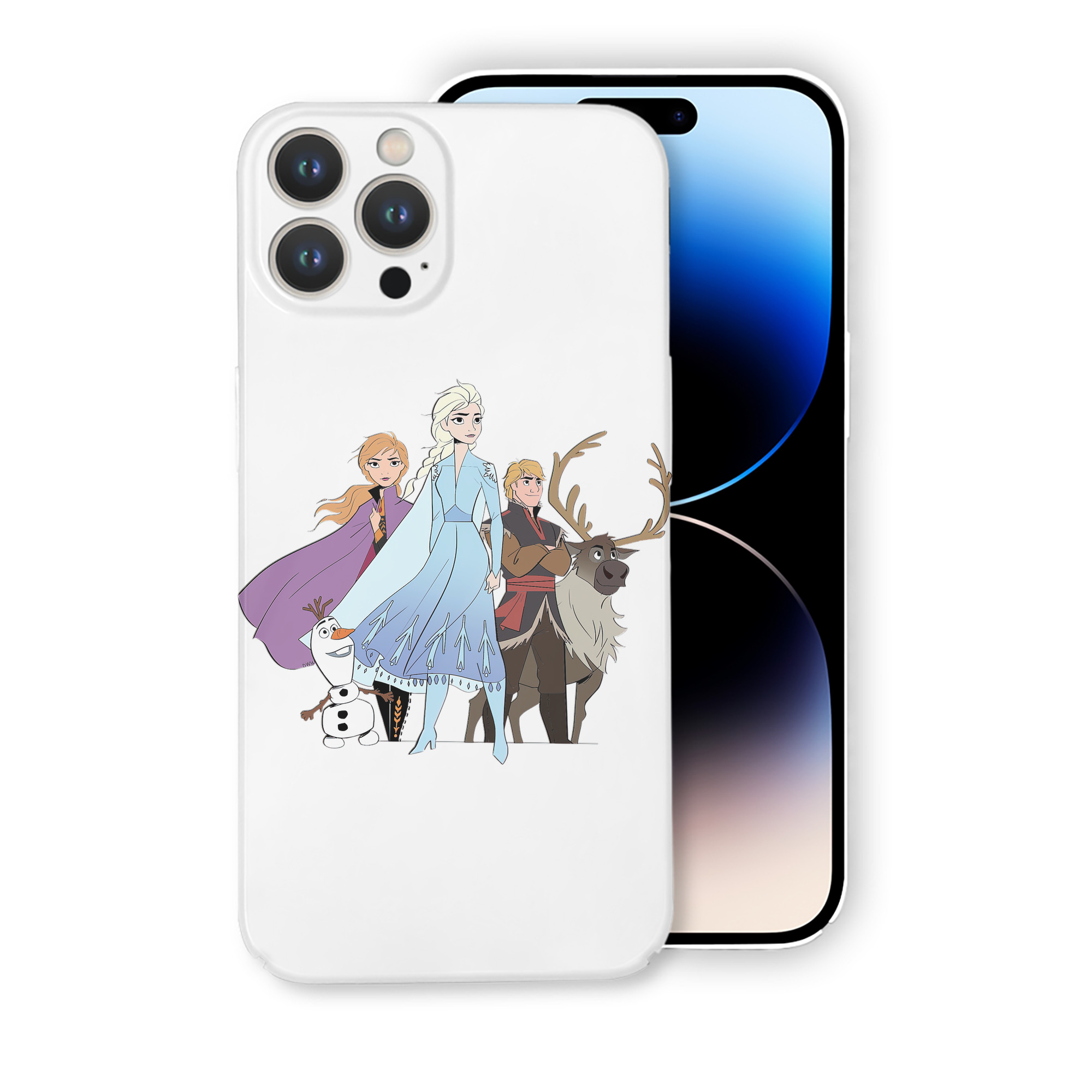 （画像用） アナと雪の女王 アンナ エルサ Frozen Anna Elsa 【iPhone 14シリーズ対応】ハードケース